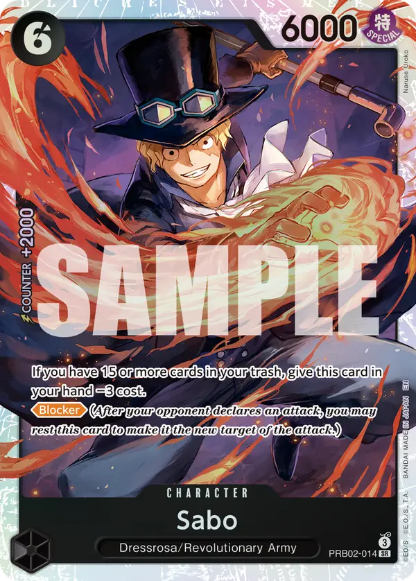 Sabo, Premium Booster -The Best- Vol. 2 PRB02-014