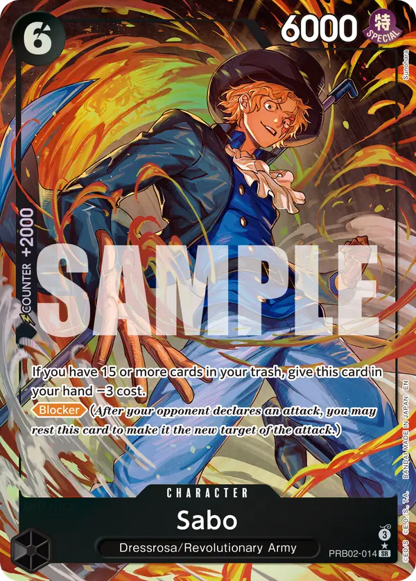 Sabo (Alt Art), Premium Booster -The Best- Vol. 2 PRB02-014