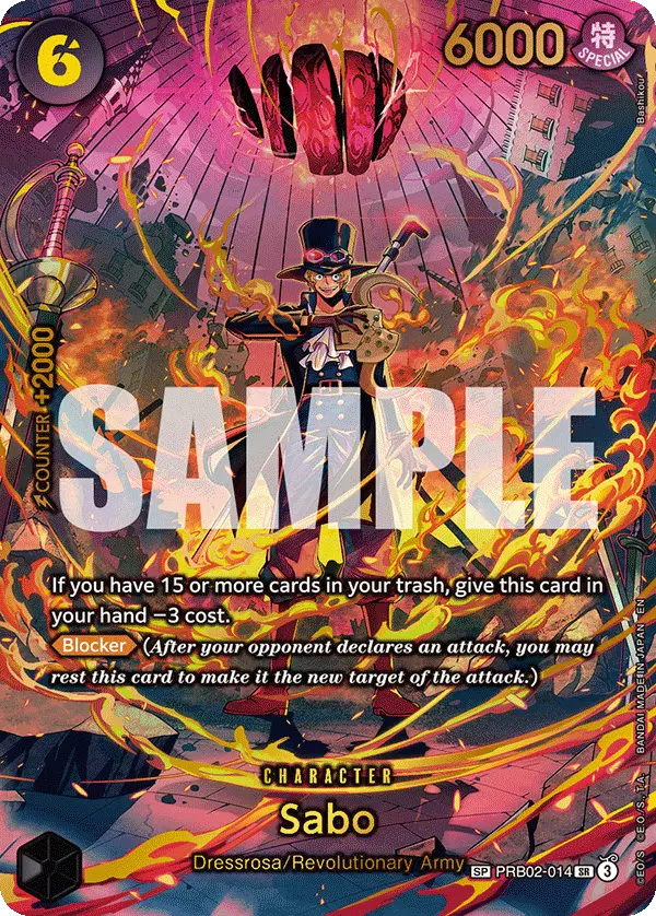 Sabo (SP), Adventure on Kami's Island PRB02-014