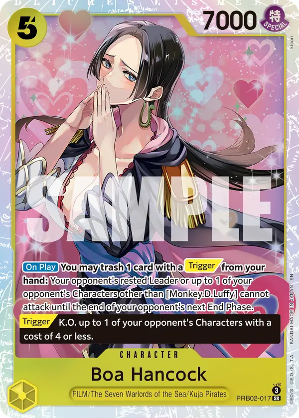 Boa Hancock, Premium Booster -The Best- Vol. 2 PRB02-017