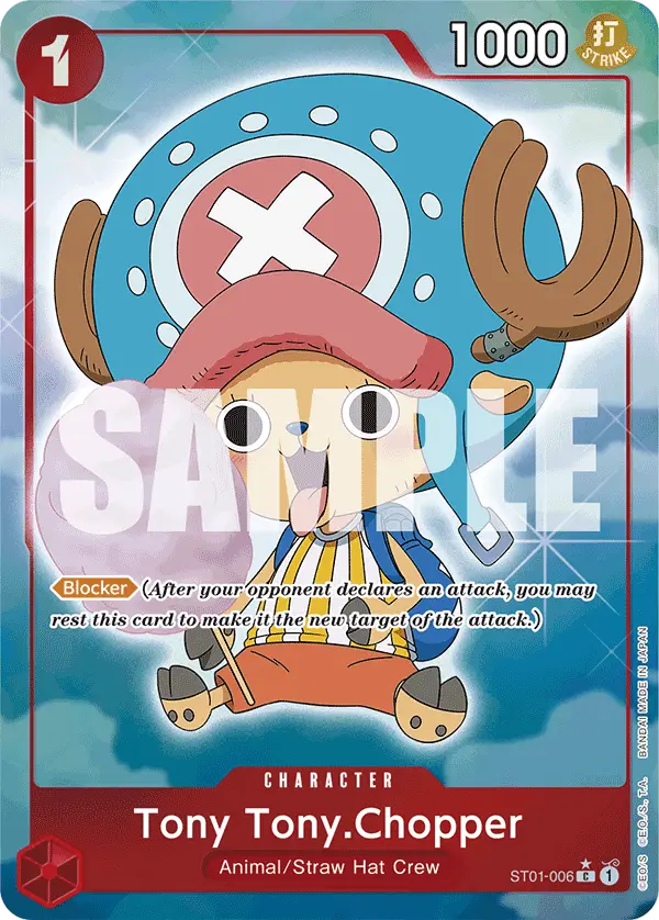 Tony Tony.Chopper (Full Art), Premium Booster -The Best- ST01-006
