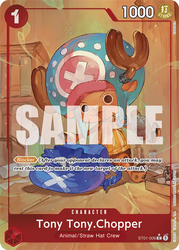 Tony Tony.Chopper (Alt Art), Premium Booster -The Best- ST01-006