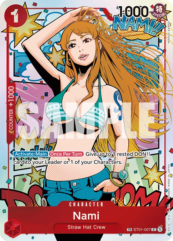 Nami (TR), Wings of the Captain ST01-007