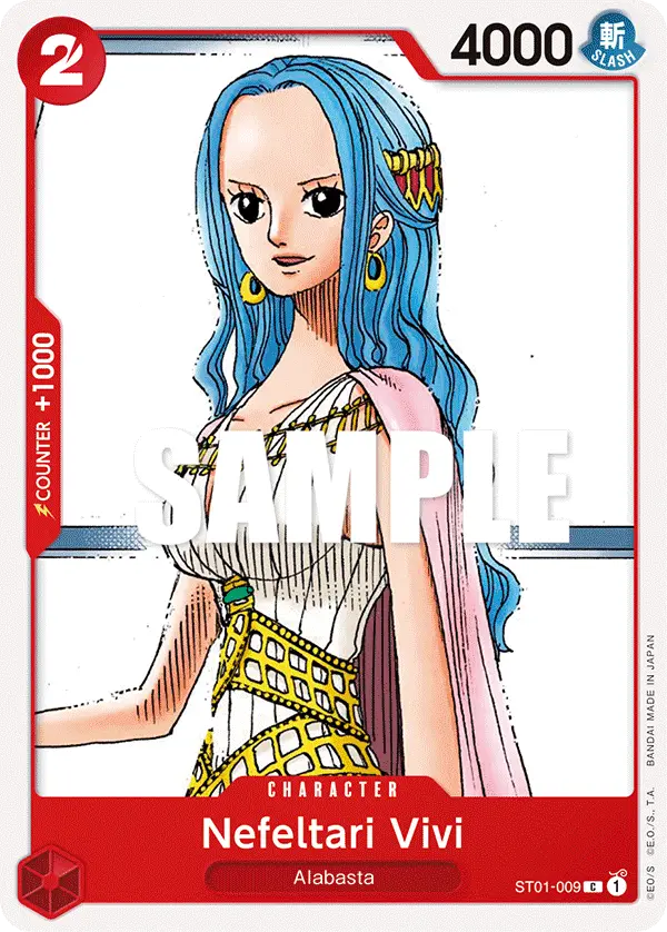 Nefeltari Vivi, Starter Deck 1 Straw Hat Crew ST01-009