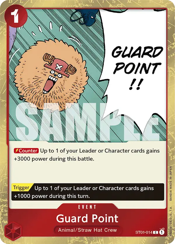 Guard Point (Jolly Roger Foil), Premium Booster -The Best- ST01-014