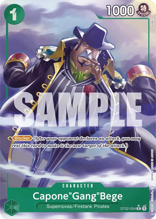 Capone"Gang"Bege (Alt Art), Premium Booster -The Best- ST02-004