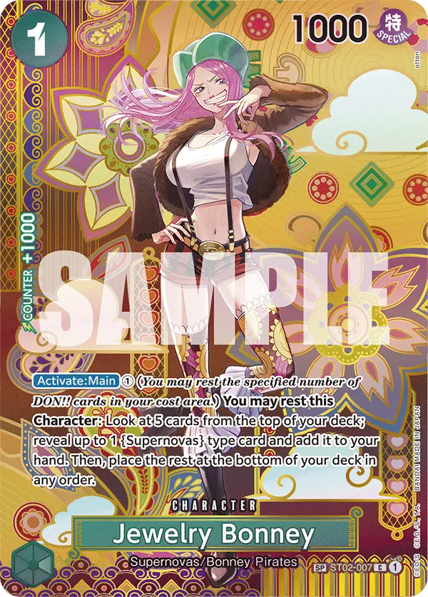 Jewelry Bonney (SP), Two Legends ST02-007