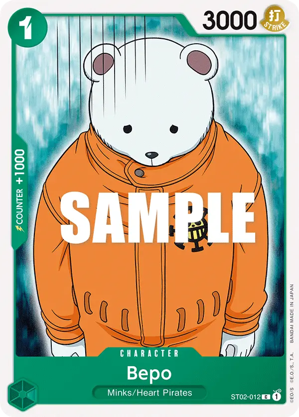 Bepo, Starter Deck 2 Worst Generation ST02-012