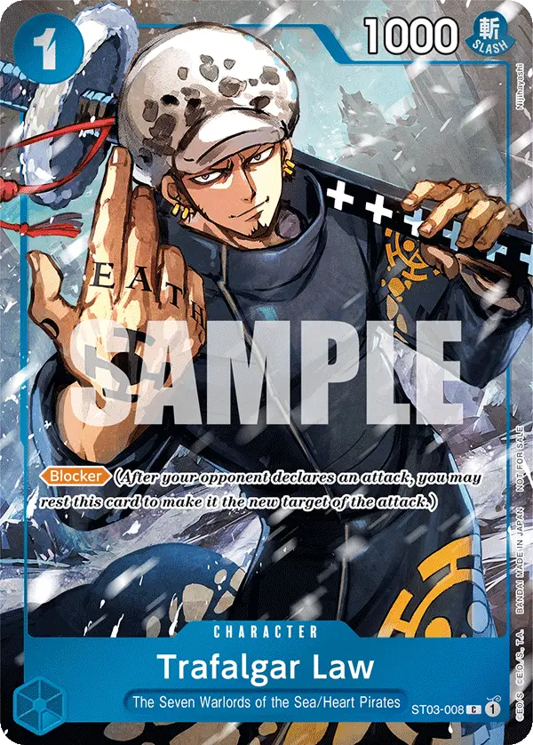 Trafalgar Law (Event Pack Vol. 3), One Piece Promotion Cards ST03-008