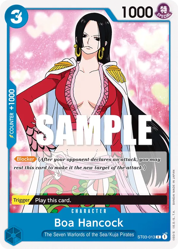 Boa Hancock, Starter Deck 3 The Seven Warlords of The Sea ST03-013