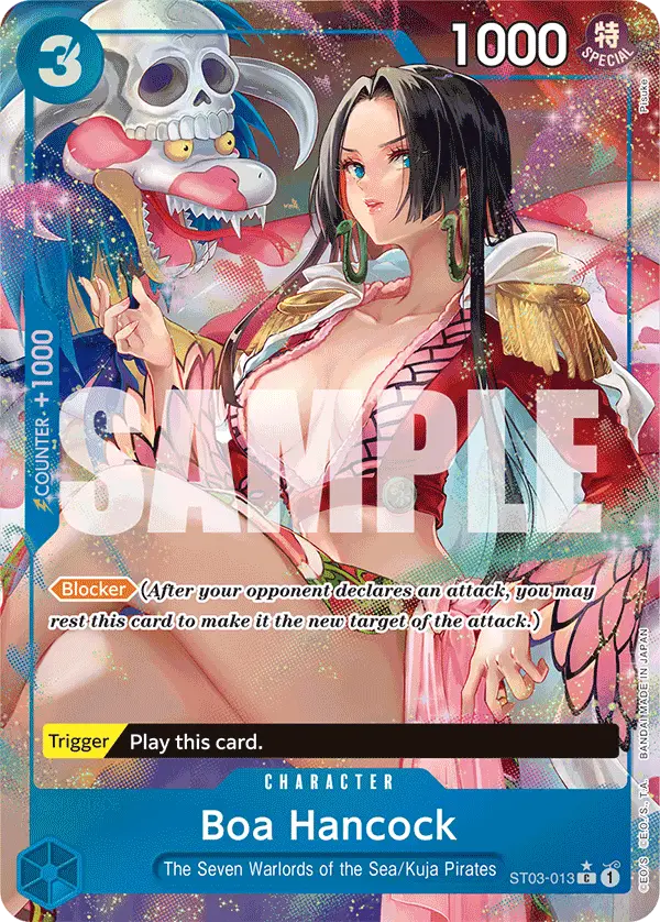 Boa Hancock (Alt Art), Premium Booster -The Best- ST03-013