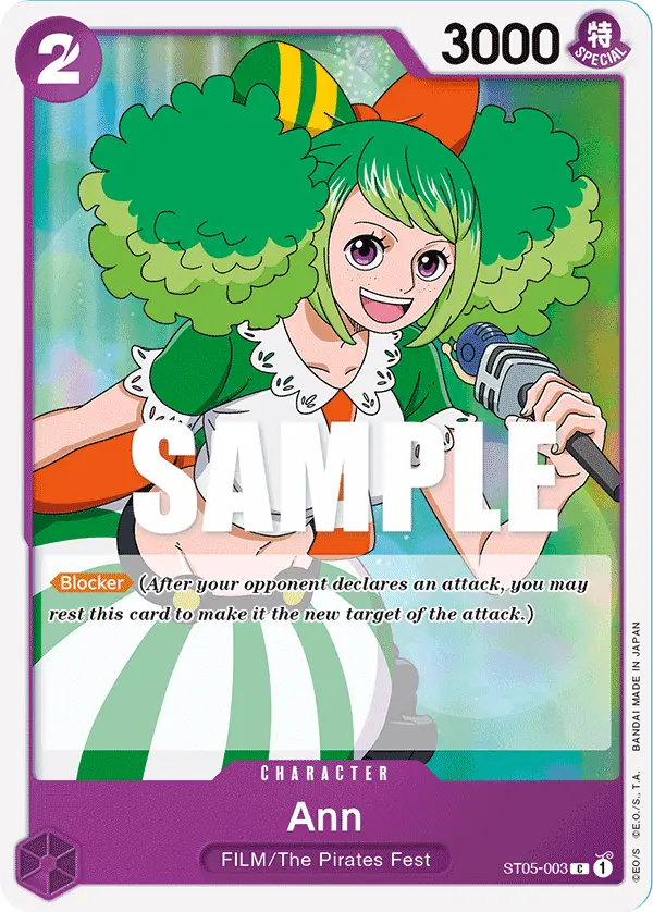 Ann, Starter Deck 5 Film Edition ST05-003