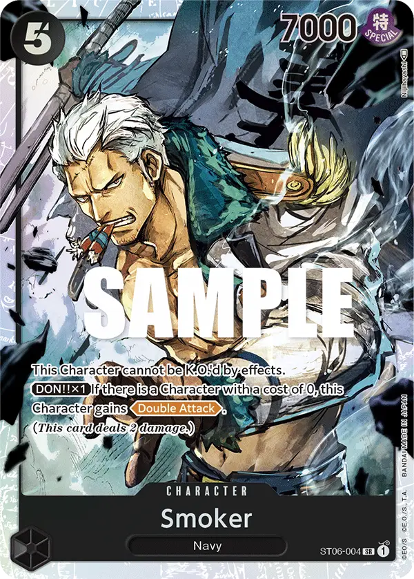 Smoker, Starter Deck 6 Absolute Justice ST06-004
