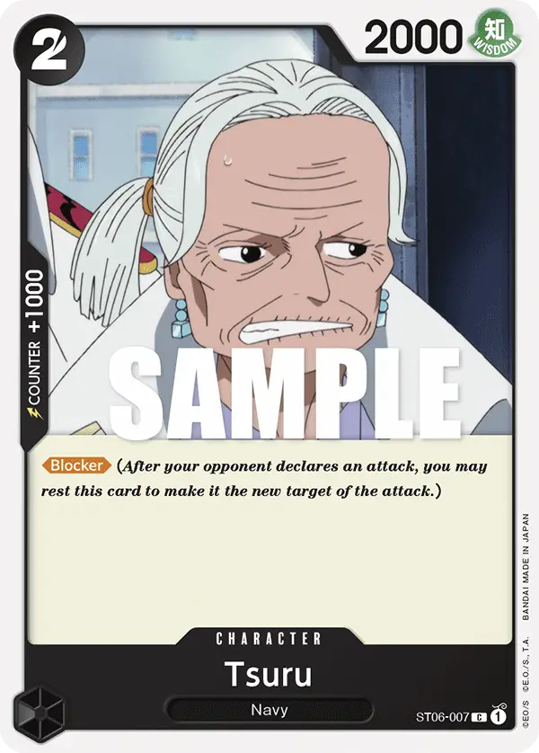 Tsuru, Starter Deck 6 Absolute Justice ST06-007