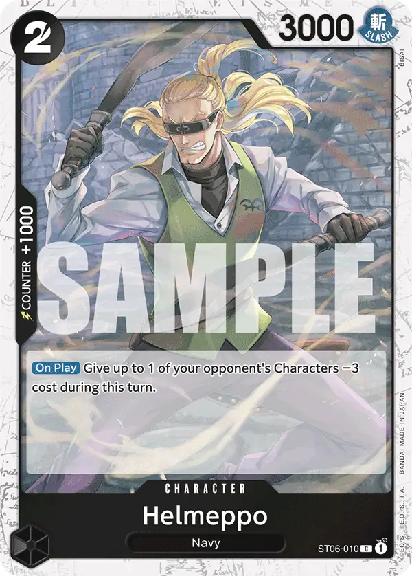 Helmeppo (Jolly Roger Foil), Premium Booster -The Best- ST06-010