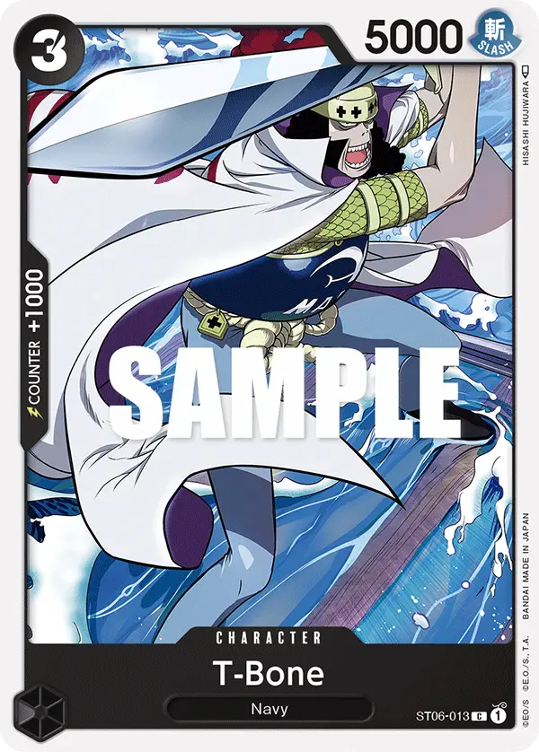 T-Bone, Starter Deck 6 Absolute Justice ST06-013