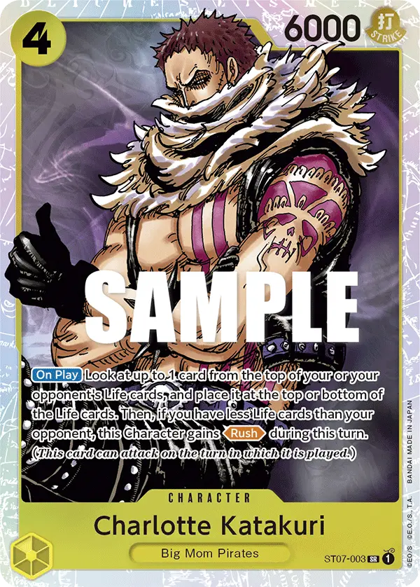 Charlotte Katakuri, Starter Deck 7 Big Mom Pirates ST07-003