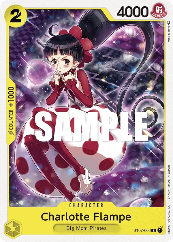 Charlotte Flampe, Starter Deck 7 Big Mom Pirates ST07-006