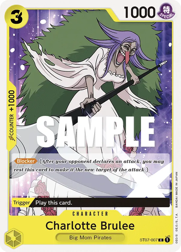 Charlotte Brulee, Starter Deck 7 Big Mom Pirates ST07-007