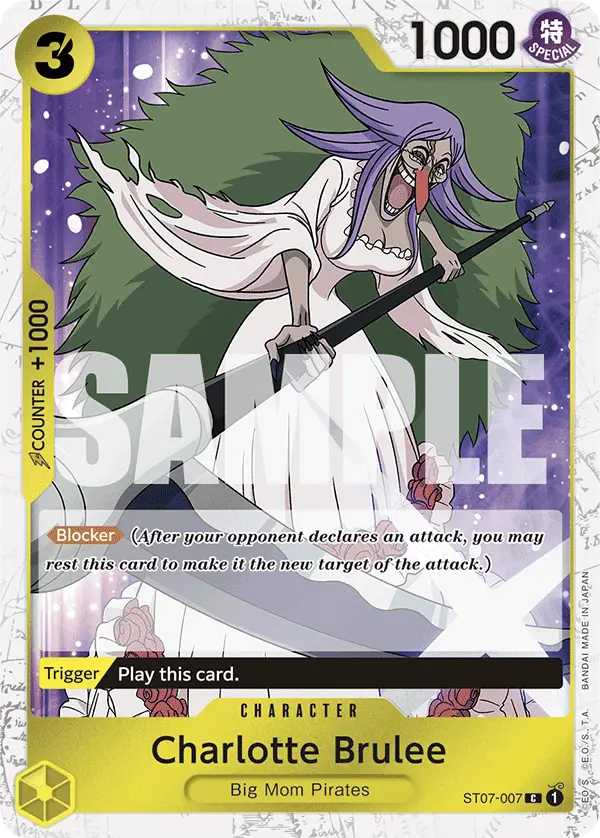Charlotte Brulee (Jolly Roger Foil), Premium Booster -The Best- ST07-007