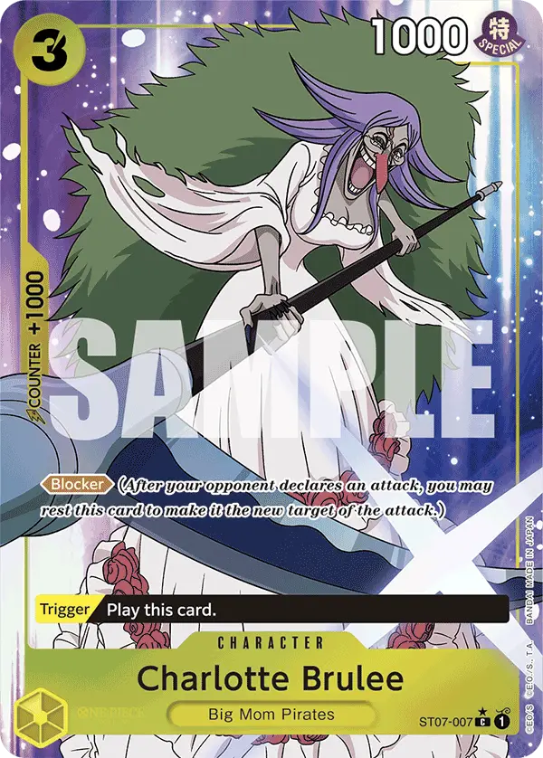 Charlotte Brulee (Full Art), Premium Booster -The Best- ST07-007