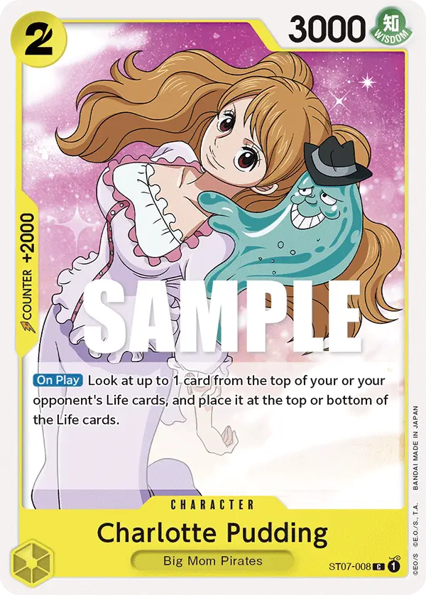 Charlotte Pudding, Starter Deck 7 Big Mom Pirates ST07-008