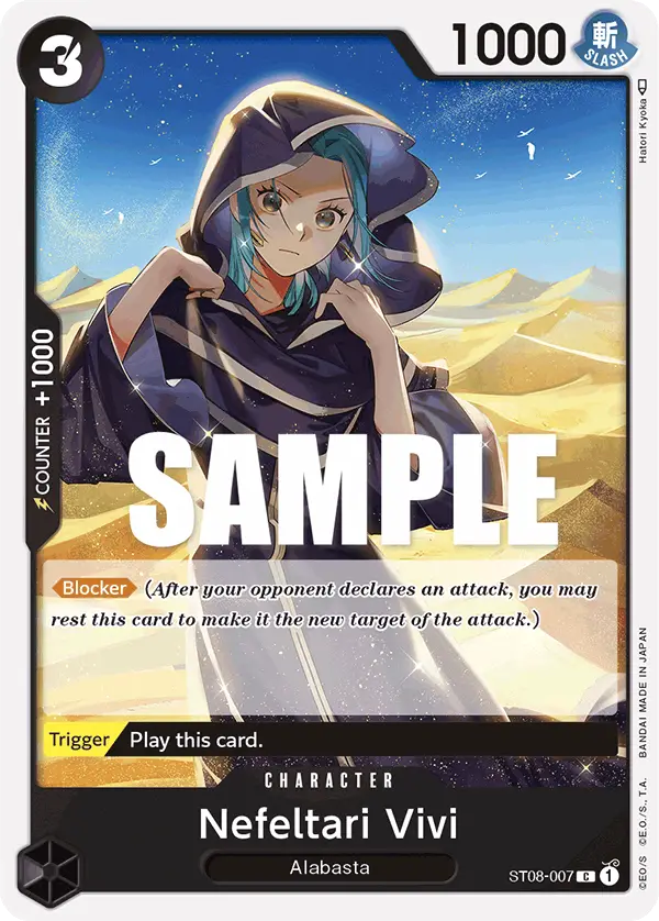 Nefeltari Vivi, Starter Deck 8 Monkey.D.Luffy ST08-007