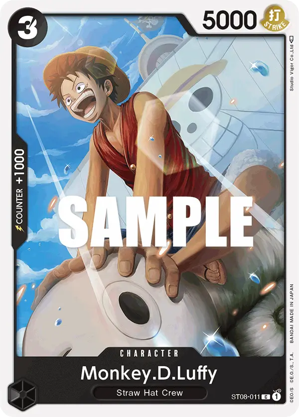 Monkey.D.Luffy, Starter Deck 8 Monkey.D.Luffy ST08-011