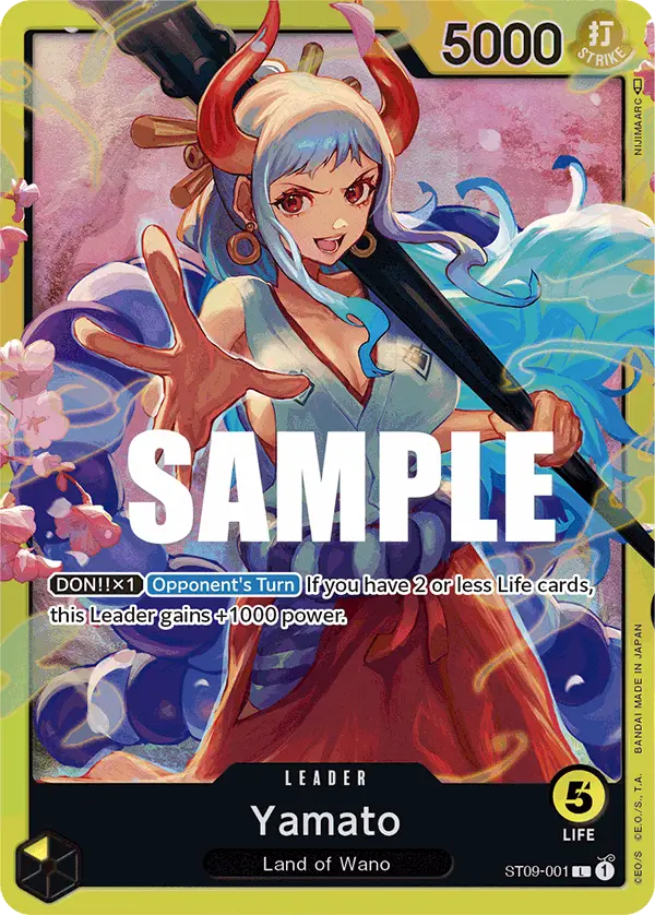 Yamato, Starter Deck 9 Yamato ST09-001