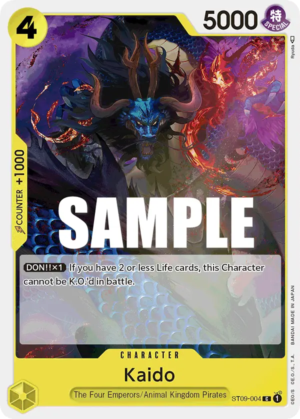 Kaido, Starter Deck 9 Yamato ST09-004