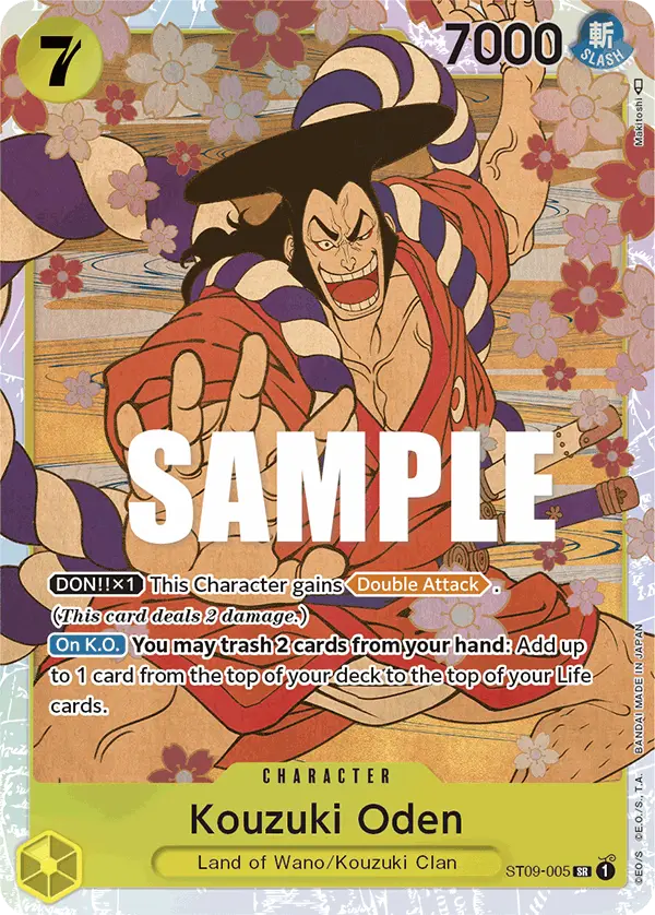 Kouzuki Oden, Starter Deck 9 Yamato ST09-005