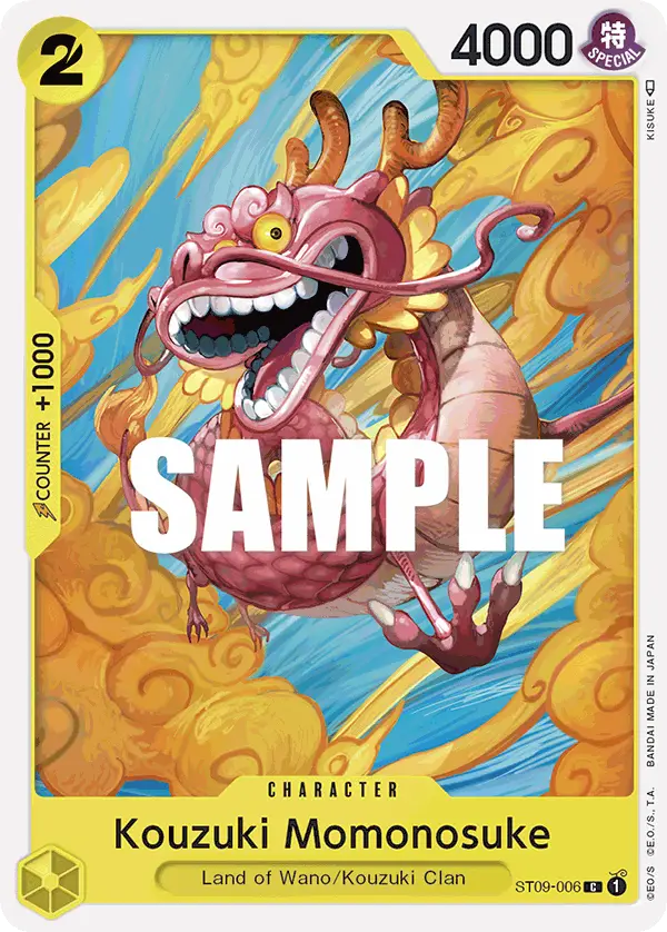 Kouzuki Momonosuke, Starter Deck 9 Yamato ST09-006