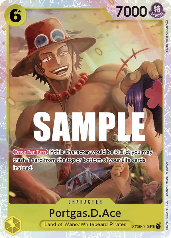Portgas.D.Ace, Starter Deck 9 Yamato ST09-010