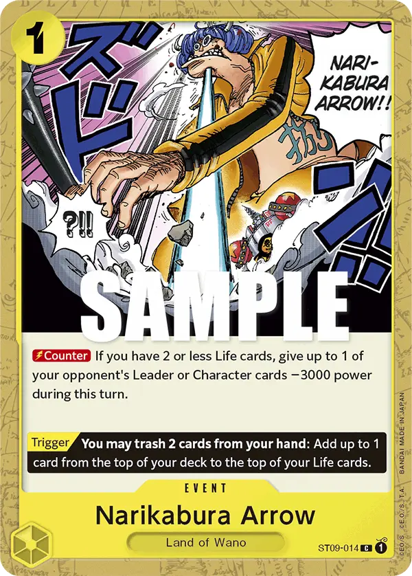 Narikabura Arrow, Starter Deck 9 Yamato ST09-014