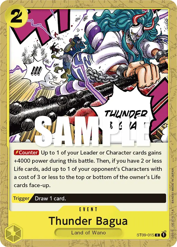 Thunder Bagua, Starter Deck 9 Yamato ST09-015