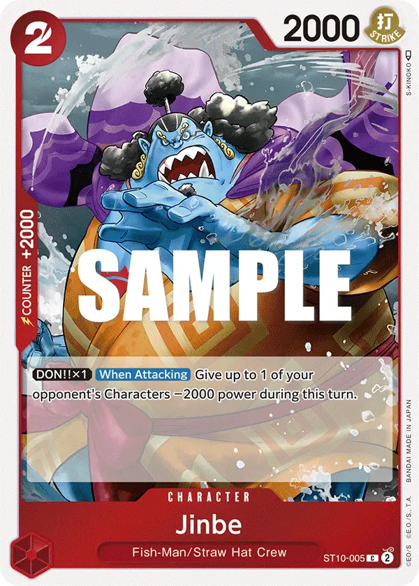 Jinbe, Ultra Deck The Three Captains ST10-005