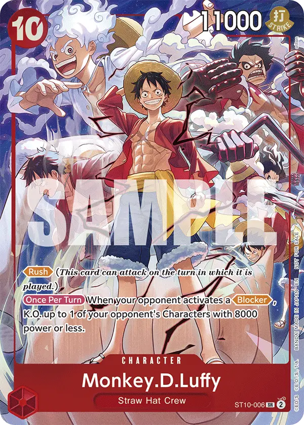 Monkey.D.Luffy (One Piece Day Dallas 2025), One Piece Promotion Cards ST10-006