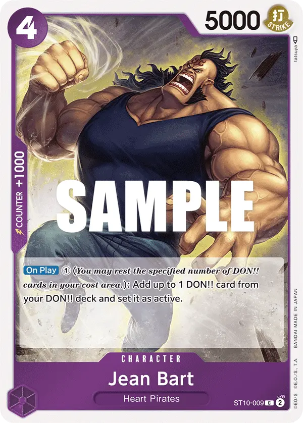 Jean Bart, Ultra Deck The Three Captains ST10-009