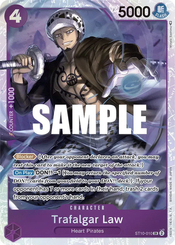 Trafalgar Law, Ultra Deck The Three Captains ST10-010
