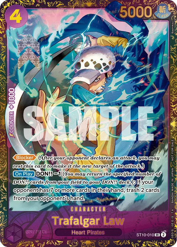 Trafalgar Law, One Piece Promotion Cards ST10-010