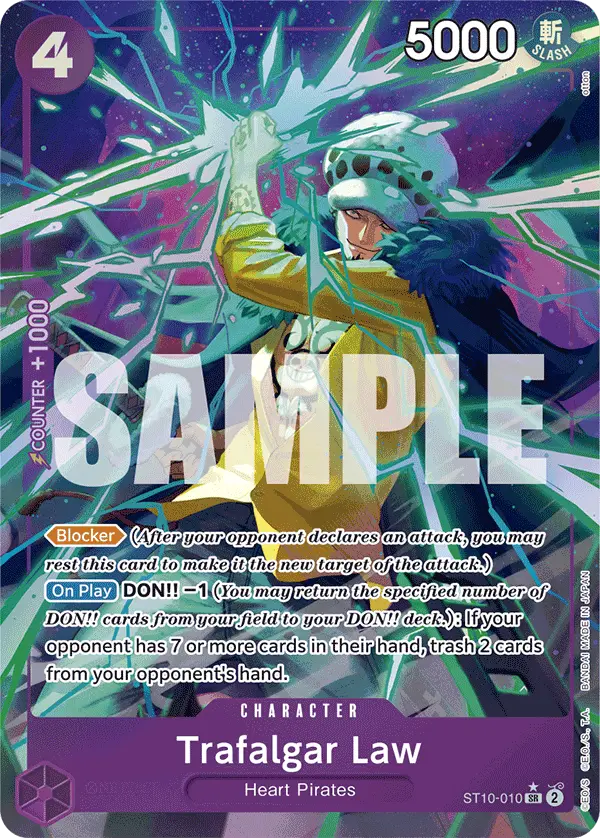 Trafalgar Law (Alt Art), Premium Booster -The Best- ST10-010