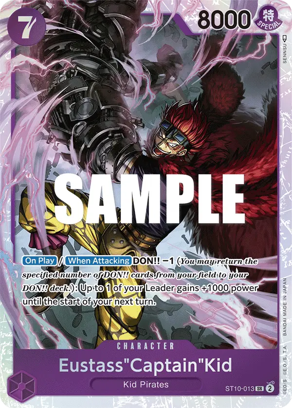 Eustass"Captain"Kid, Ultra Deck The Three Captains ST10-013