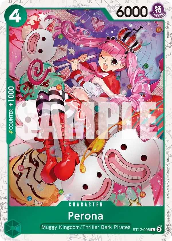 Perona (Pirate Foil), Premium Booster -The Best- Vol. 2 ST12-005