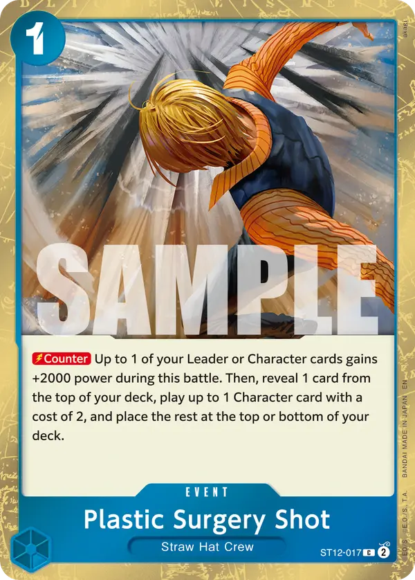 Plastic Surgery Shot (Pirate Foil), Premium Booster -The Best- Vol. 2 ST12-017