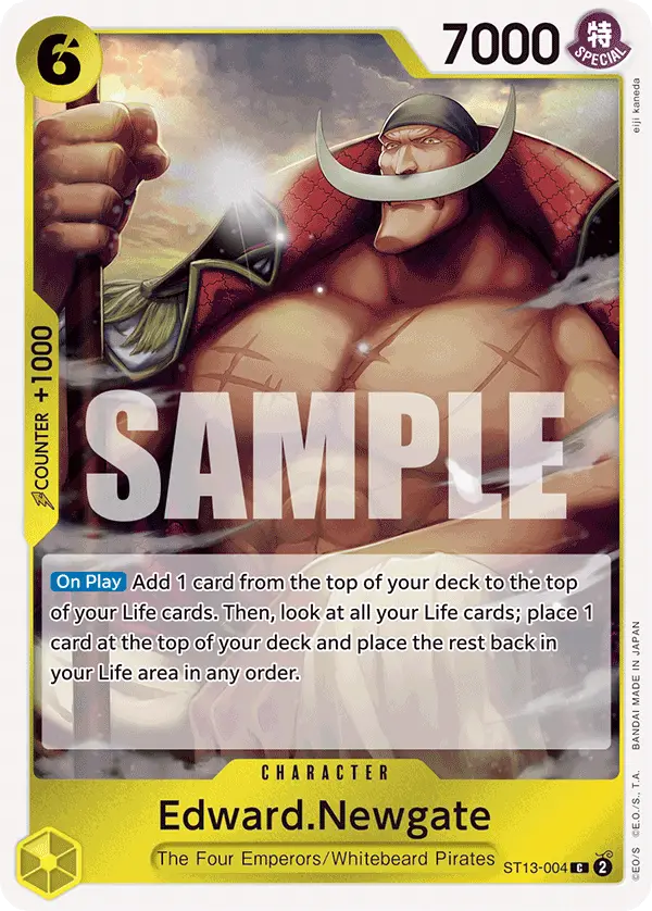 Edward.Newgate, Ultra Deck The Three Brothers ST13-004