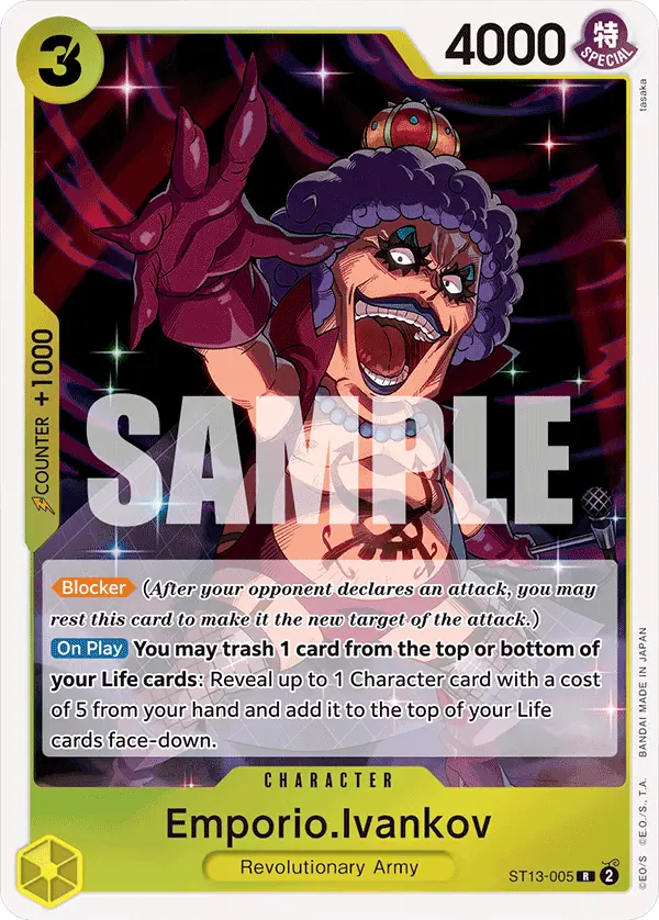 Emporio.Ivankov, Ultra Deck The Three Brothers ST13-005