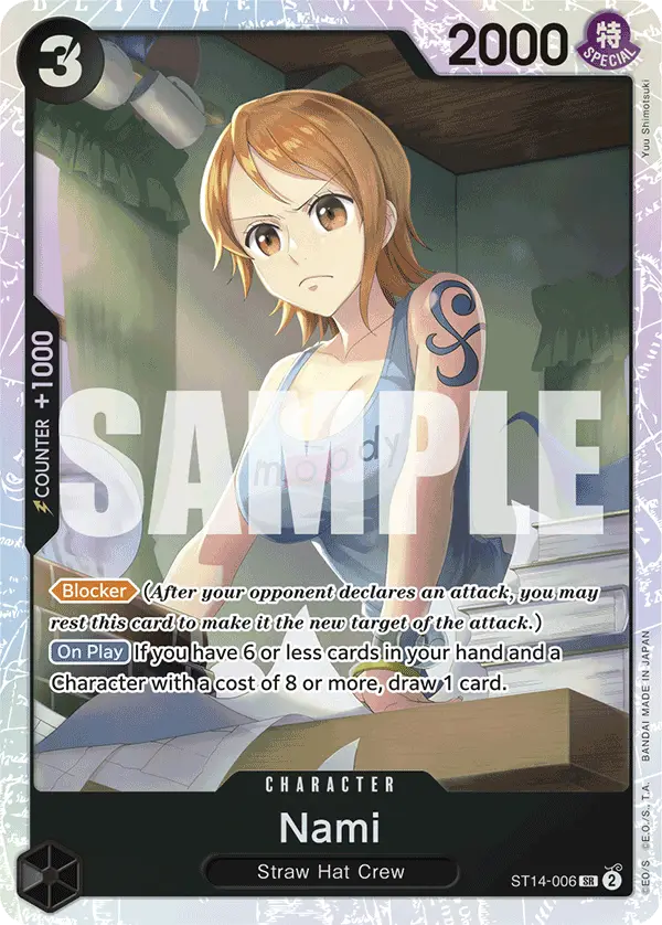 Nami, Starter Deck 14 3D2Y ST14-006
