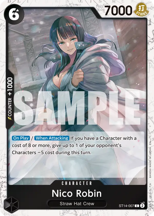 Nico Robin (Pirate Foil), Premium Booster -The Best- Vol. 2 ST14-007