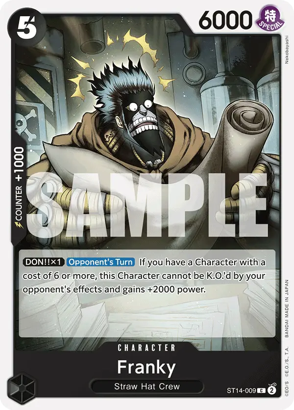 Franky, Starter Deck 14 3D2Y ST14-009