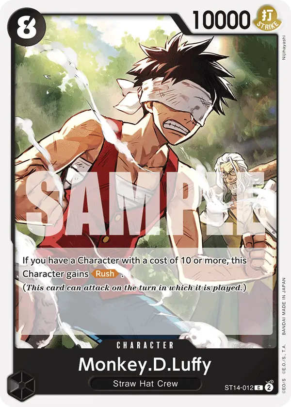 Monkey.D.Luffy, Starter Deck 14 3D2Y ST14-012